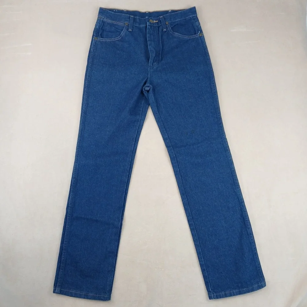 Vintage Wrangler 30x32 Mens Jeans‎ Stiff Cowboy Cut Repaired Nicaragua